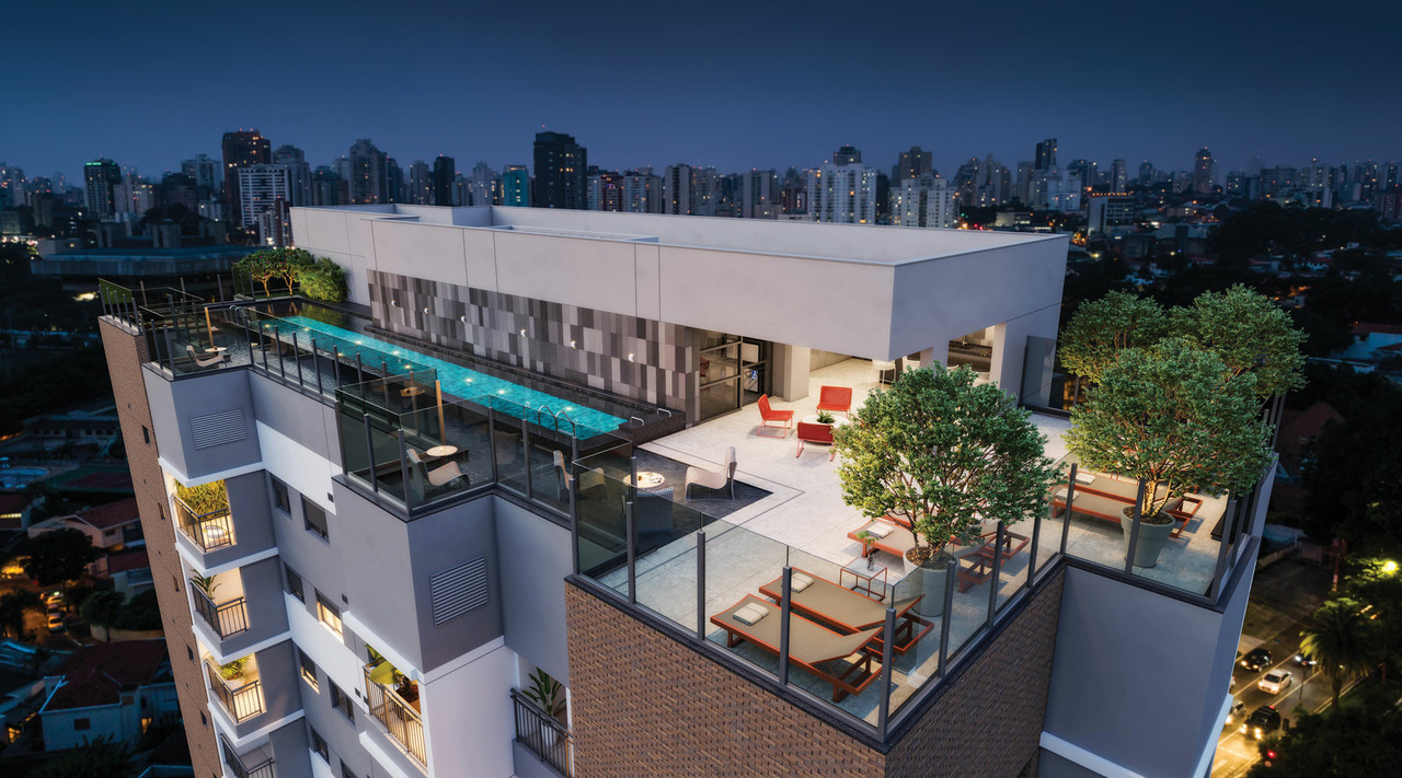 Apartamento com 1 quartos lançamento, 25m² em Alameda dos Arapanés, Moema, São Paulo, SP