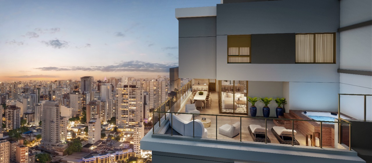 Apartamento com 3 quartos lançamento, 115m² em Santa Cecília, São Paulo, SP