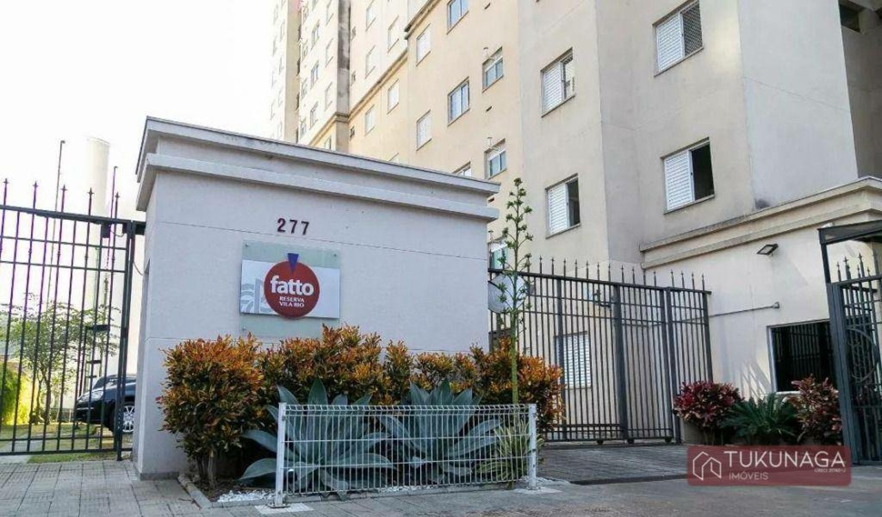 Apartamento com 3 quartos à venda, 57m² em Rua Vicenzo Paciullo, Vila Rio de Janeiro, Guarulhos, SP