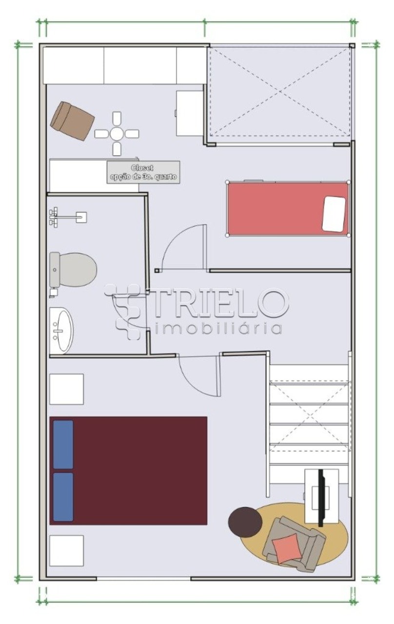 Casa de Condomínio com 2 quartos à venda, 67m² em Avenida Ricieri José Marcatto, Vila Suissa, Mogi das Cruzes, SP