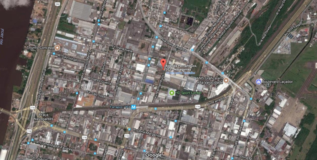 Terreno com 0 quartos à venda, 2600m² em Avenida Farrapos, Navegantes, Porto Alegre, RS