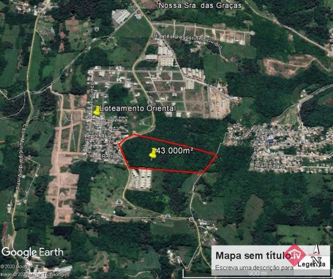 Terreno com 0 quartos à venda, 43000m² em Caxias do Sul, RS