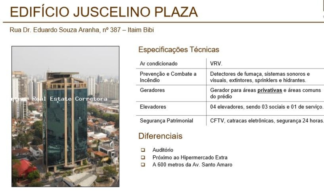 Comercial com 1 quartos para alugar, 561m² em Itaim Bibi, São Paulo, SP