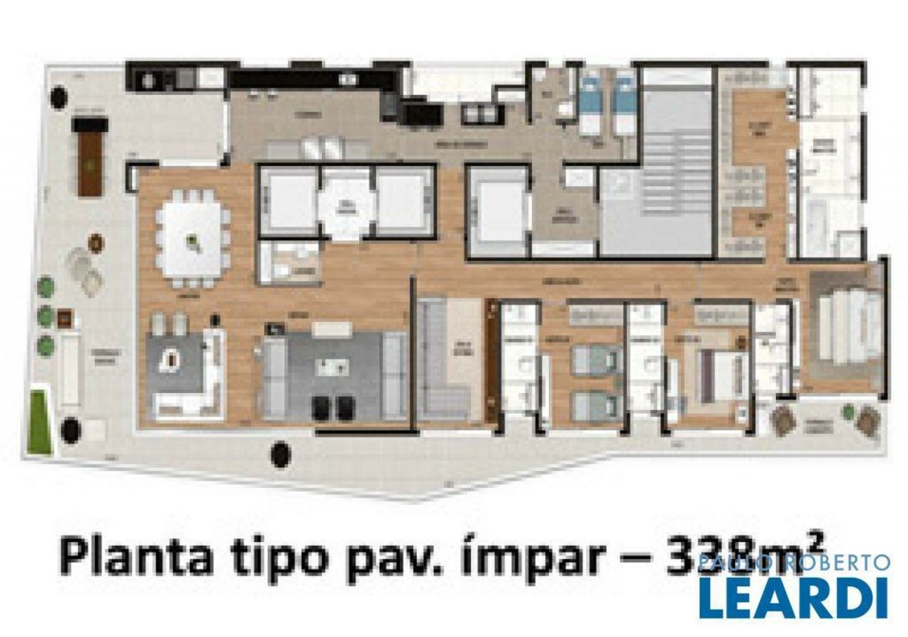 Apartamento com 4 quartos à venda, 338m² em Avenida Campos Salles 890, Paraíso, São Paulo, SP