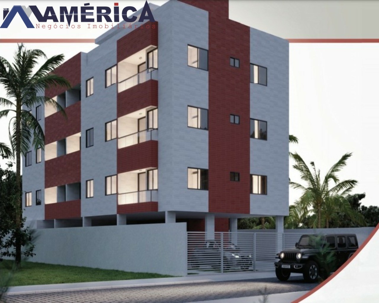 Apartamento com 1 quartos à venda, 54m² em Rua Ana Lúcia de Melo Nogueira Bagetti, Miramar, Joao Pessoa, PB